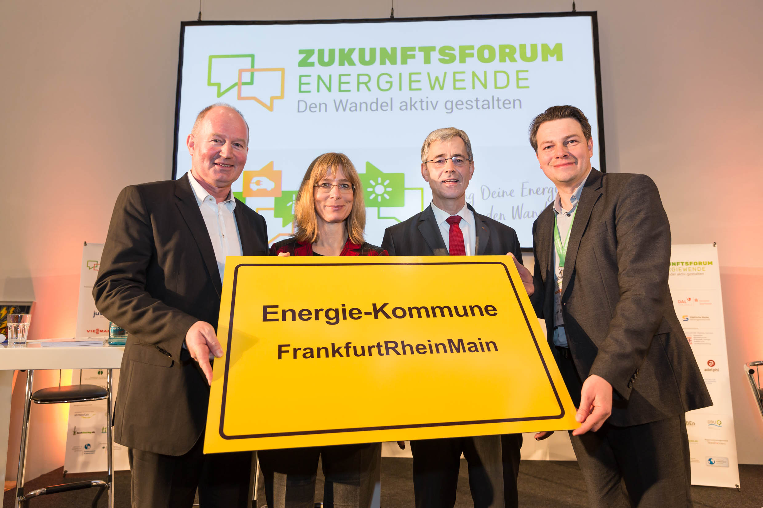 Preisverleihung auf dem Zukunftsforum Energiewende 2017